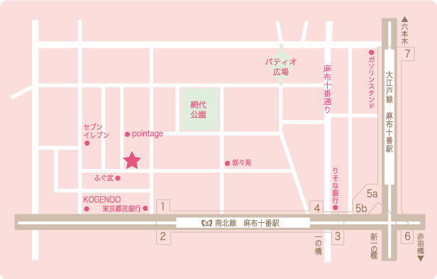 リッシュまでの地図